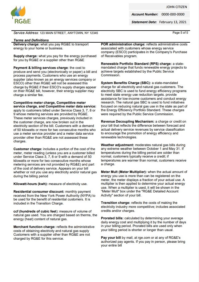  Minol USA business utility bill 